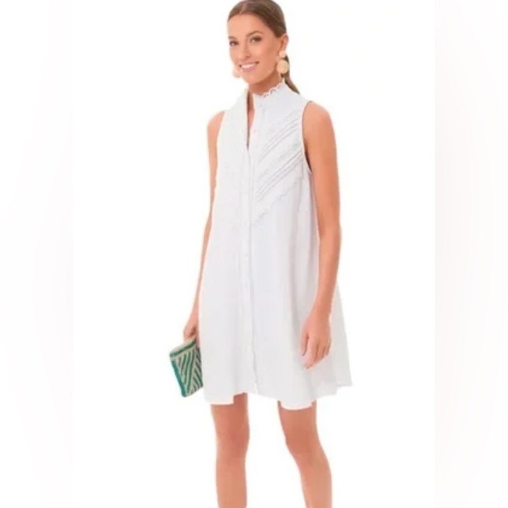 Tuckernuck Pomander Place White Dutton Dress, size medium